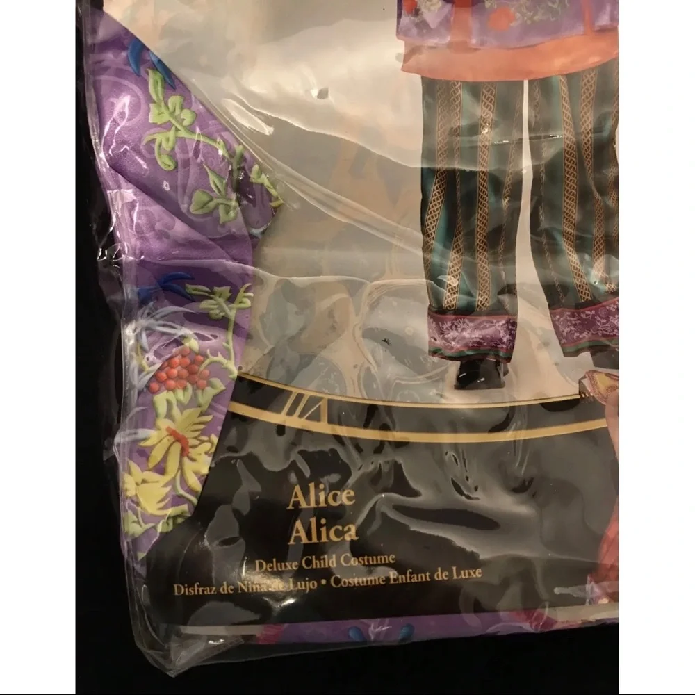Disney Alice Through The Looking Glass In Wonderland Child Halloween Costume 7-8 - Picture 3 of 7